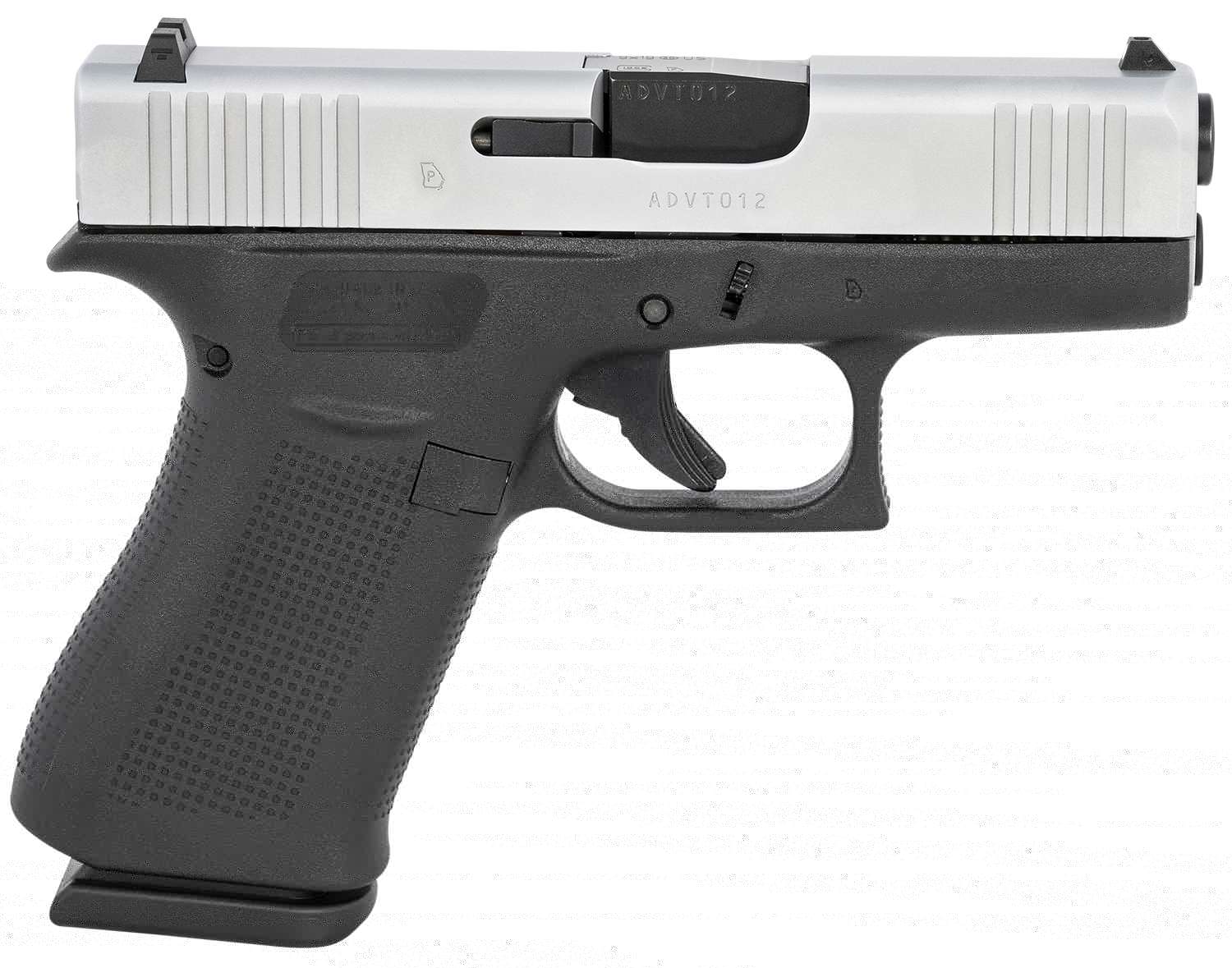 GLK 43X 9MM SLVR RBLT 10RD