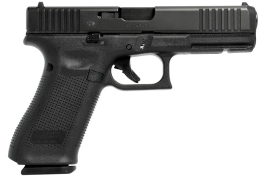 Glock G22515AUT G22 Gen5 40 S&W  4.49 Glock Marksman Barrel 15+1, Black Frame & nDLC  Slide, Modular Backstrap, Ambidextrous Mag. Catch & Slide Stop, Safe Action Trigger