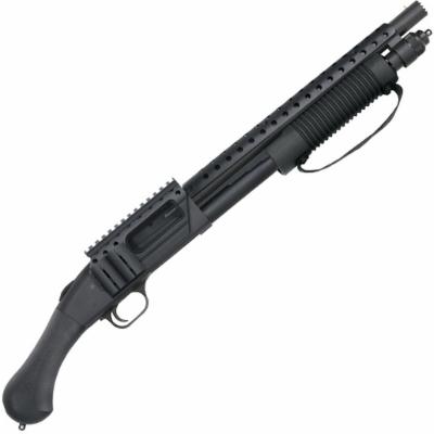 Mossberg 50648 590 Shockwave SPX 12 Gauge 3 14.38 5+1 Blued Black Fixed Raptor Birdshead Grip
