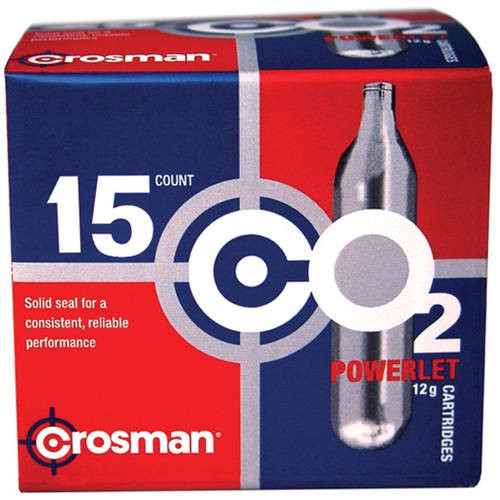 Crosman C2315 Powerlet CO2 12 Grams 15 Pack