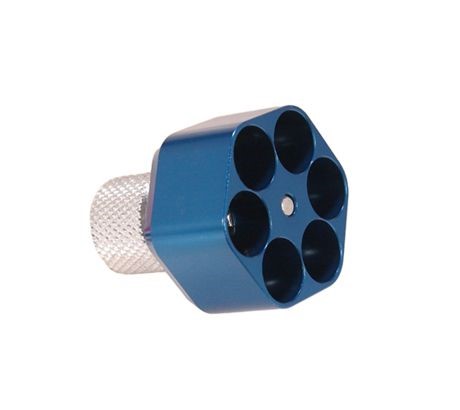 Pachmayr 02654 Competition Speedloader made of Aluminum with Blue Finish for S&W L Frame Holds up to 6rds