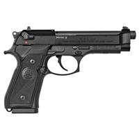 Beretta USA J90A1M9F19 M9  22 LR 15+1 5.30 Black Burniton  Steel Slide & Aluminum with Beavertail Frame w/Checkered Black Aluminum Grip
