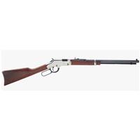 Henry H004SM Golden Boy Silver 22 WMR Caliber with 12+1 Capacity, 20 Blued Barrel, Nickel-Plated Metal Finish & American Walnut Stock Right Hand (Full Size)