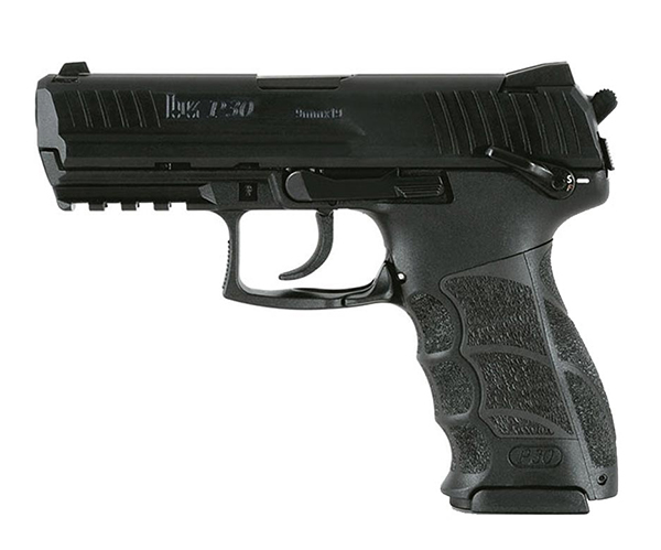 HK 81000108 P30 V3 9mm Luger 3.85 17+1 Black Polymer Frame, Black Interchangeable Backstrap Grip