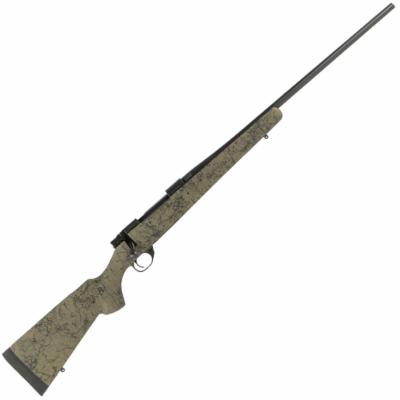 Howa HHS62502 M1500 HS Precision 6.5 Creedmoor Caliber with 5+1 Capacity, 22 Barrel, Black Metal Finish & Tan Black Webbed Fixed HS Precision Stock, Right Hand (Full Size)