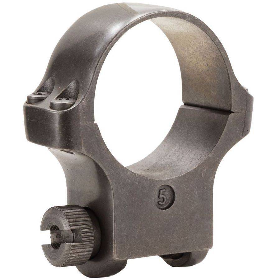 Ruger 90316 5K Scope Ring For Rifle High 30mm Tube Target Gray Stainless Steel