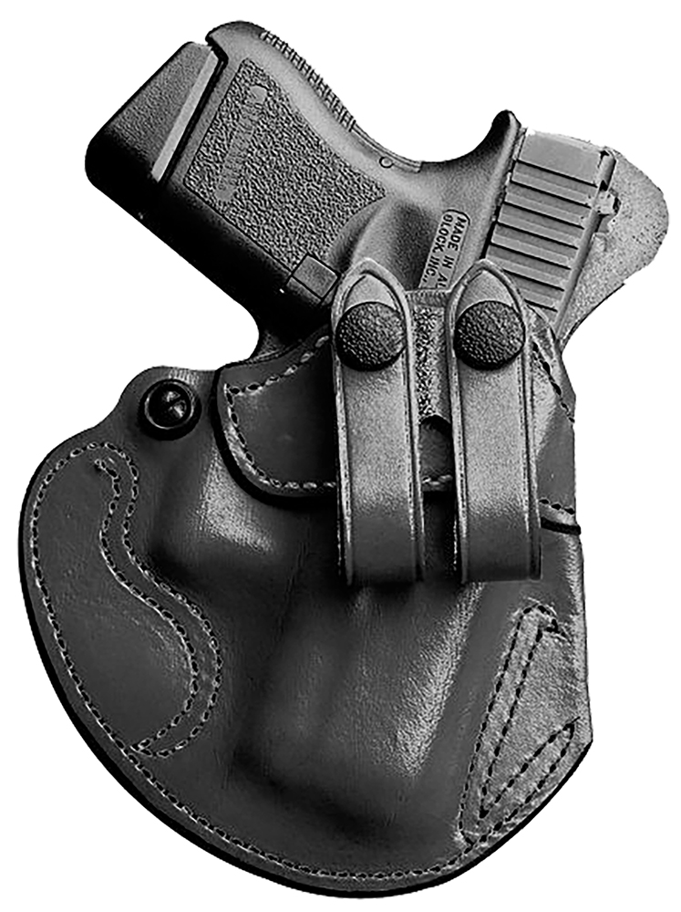 DeSantis Gunhide 028BA21Z0 Cozy Partner  Belt Black Leather Belt Loop Fits 1911 4-5 Belt 1.50 Wide Right Hand
