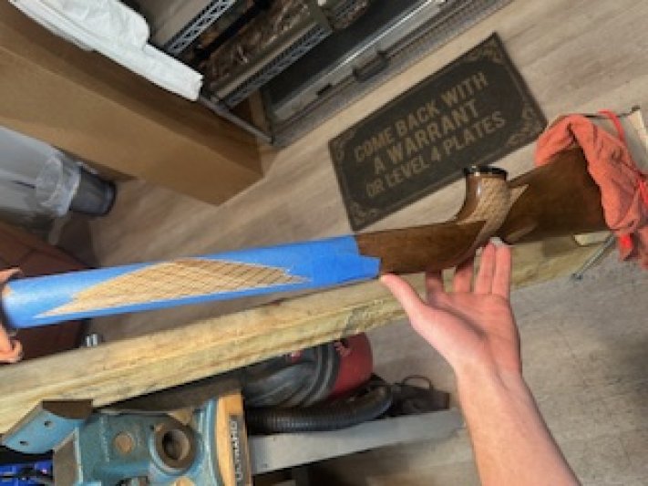 Hand Cut Checkering Transfer 