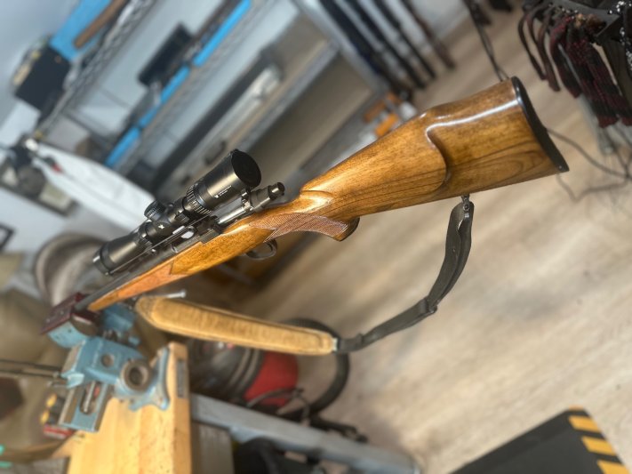 Yugoslavian Mini Mauser Rebarrelling, Cerakote, and Stock Refinishing 