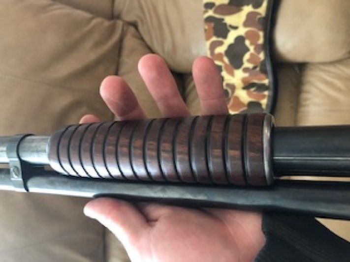 Winchester Model 12 Restocking and High Gloss Bluing 