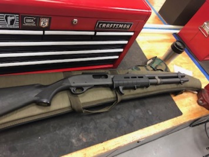 Remington 870 Parkerizing, Porting and Accessory Installation 