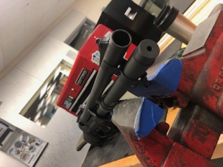 Remington 870 Parkerizing, Porting and Accessory Installation 