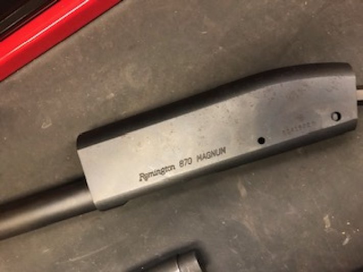 Remington 870 Parkerizing, Porting and Accessory Installation