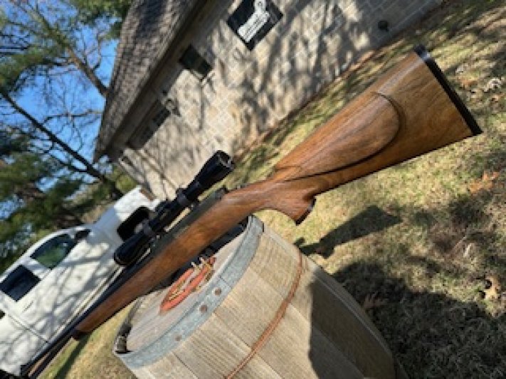 Weatherby Mark XII Restocking and Checkering 