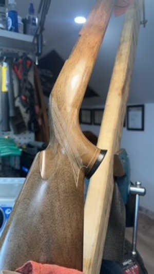 Weatherby Mark XII Restocking and Checkering 