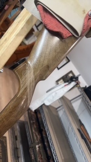 Weatherby Mark XII Restocking and Checkering 