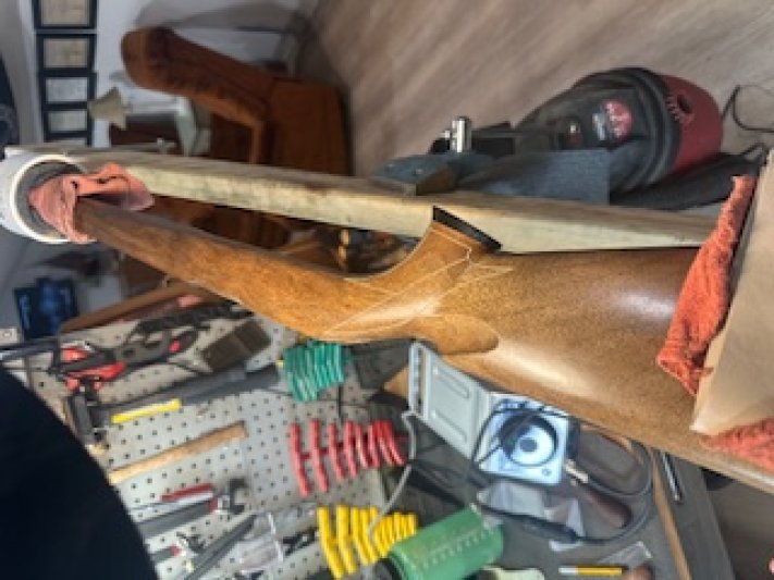 Weatherby Mark XII Restocking and Checkering 