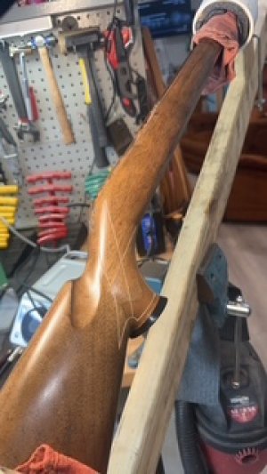 Weatherby Mark XII Restocking and Checkering 