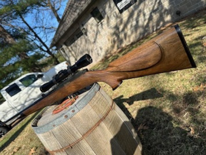 Weatherby Mark XII Restocking and Checkering 