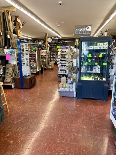 Store shelves 