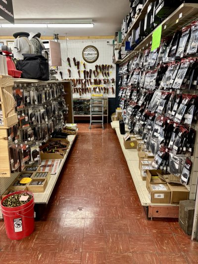 Store shelves 
