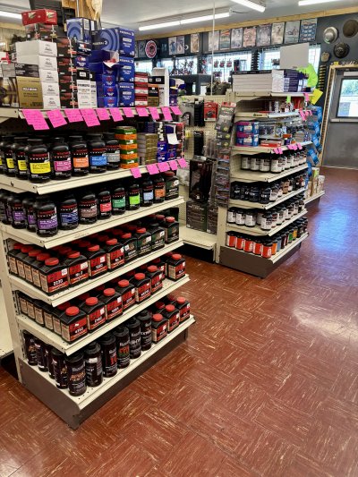 Store shelves 