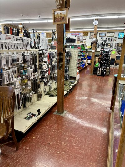 Store shelves 