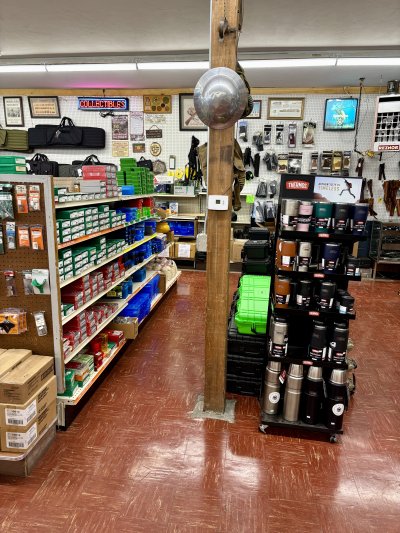 Store shelves 