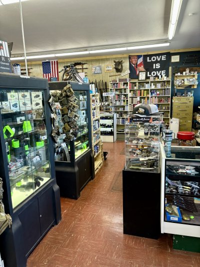 Store shelves 