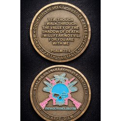Psalm 23:4 Tactical Faith Challenge Coin – The Vault Gun Club