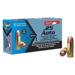 Aguila 25 Auto 50Gr FMJ 50CT