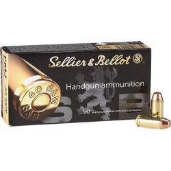 Sellier & Bellot 40S&W 180Gr FMJ 50CT