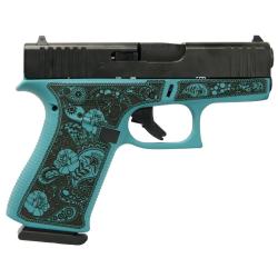 Glock 43X Tiffany & Paisley