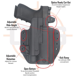 C&G Holsters S&W MP 9/40 OWB RH