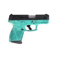 Taurus G3C Teal w/ Black Spattering