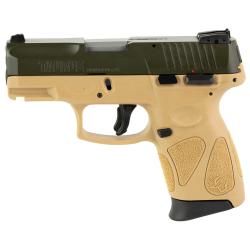 Taurus G2C Black/ MilSpec Green