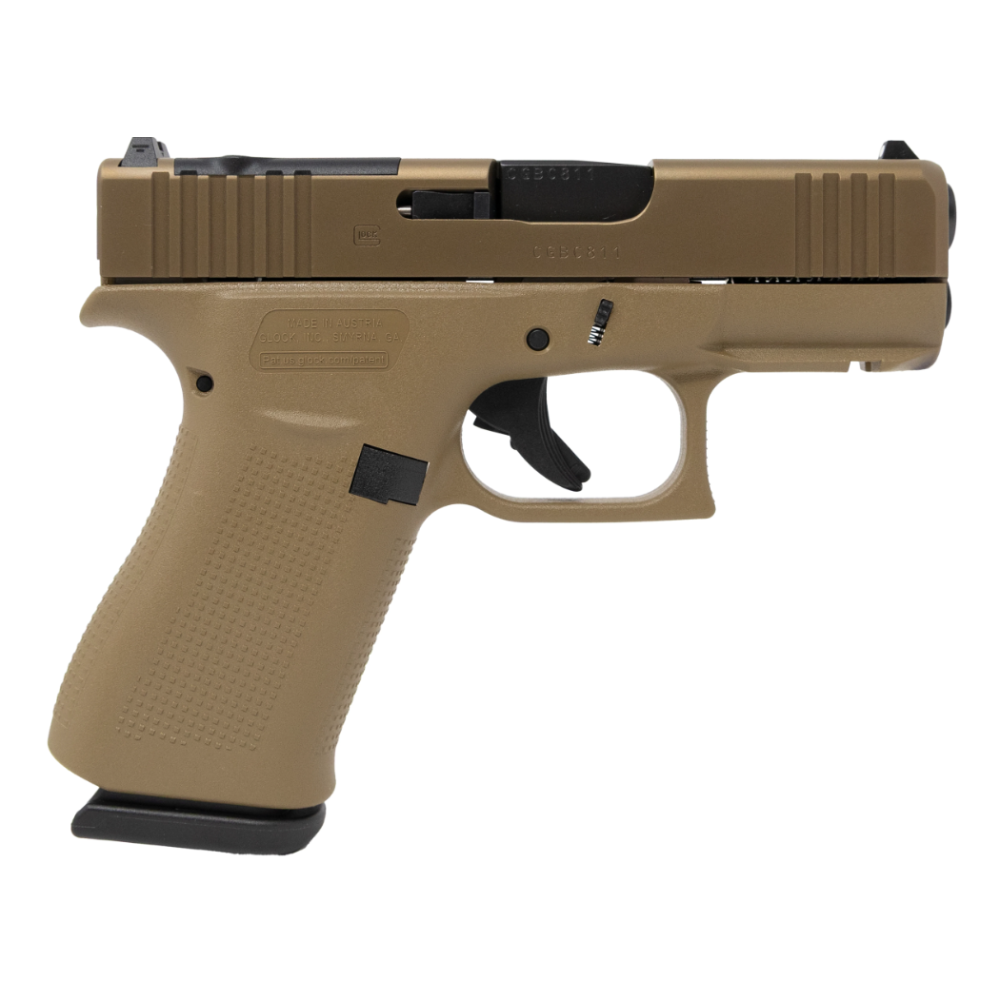 Glock G43x MOS Coyote