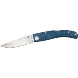 Castillo Navaja Coastal Blue Micarta