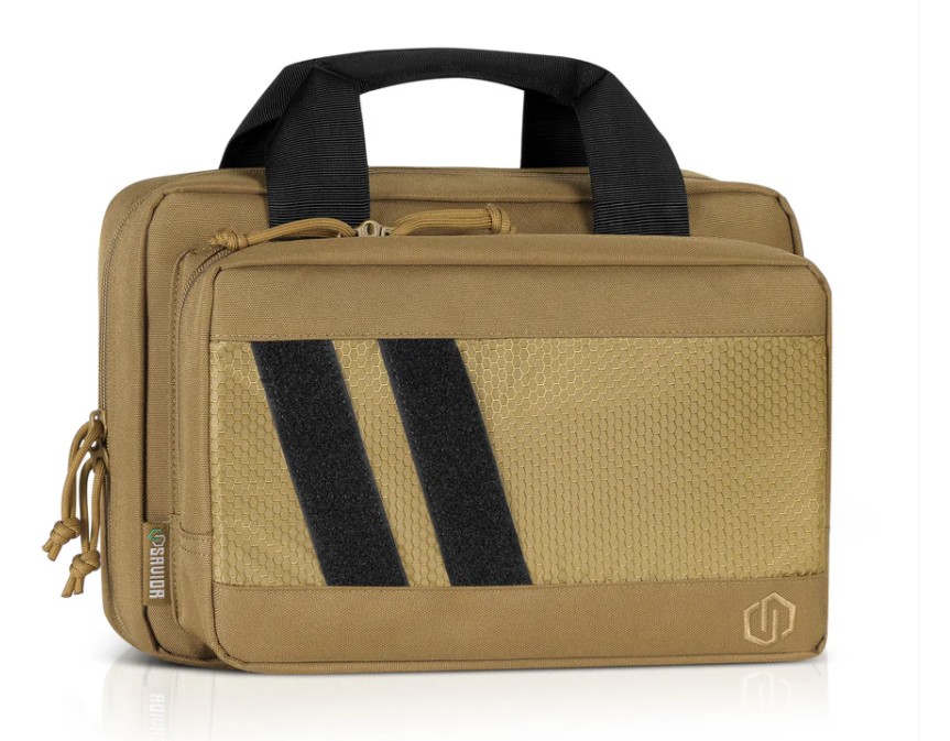 NIB Savior Equipment Specialist Double Pistol Case FDE-img-0
