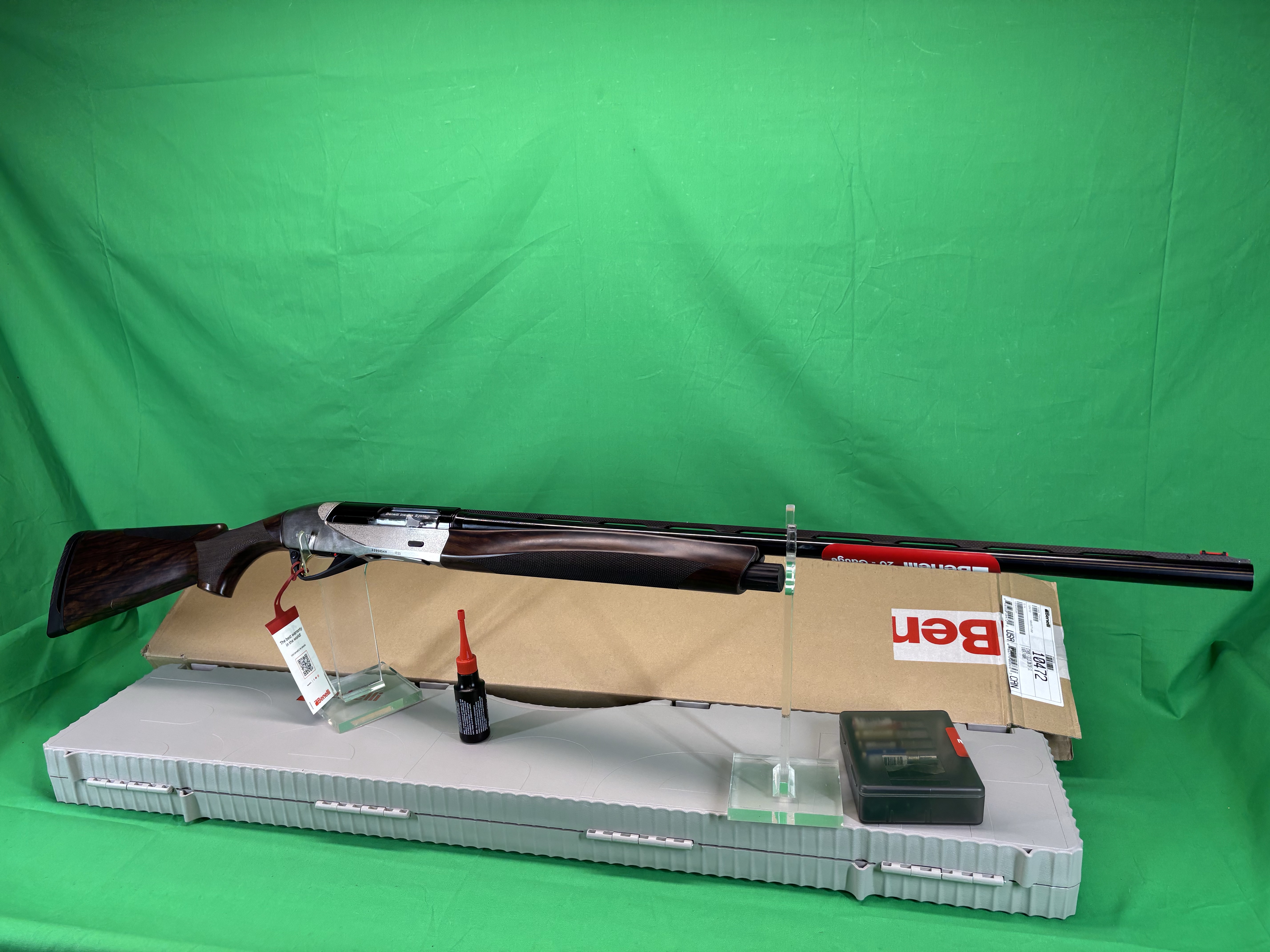 NIB Benelli Ethos Field 20ga 3" 28" Barrel AA-Grade Walnut Stock 10472-img-0