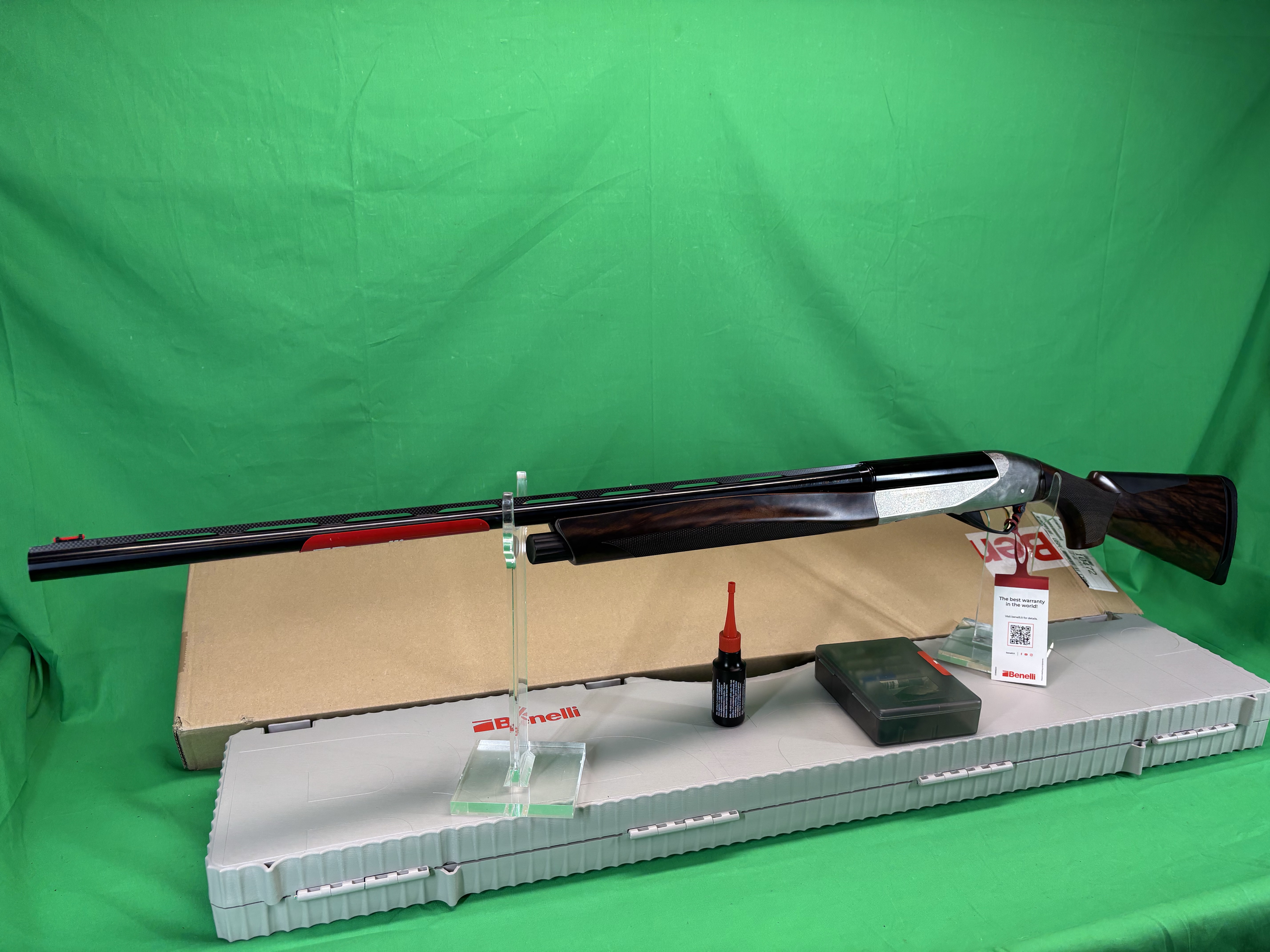 NIB Benelli Ethos Field 20ga 3" 28" Barrel AA-Grade Walnut Stock 10472-img-1