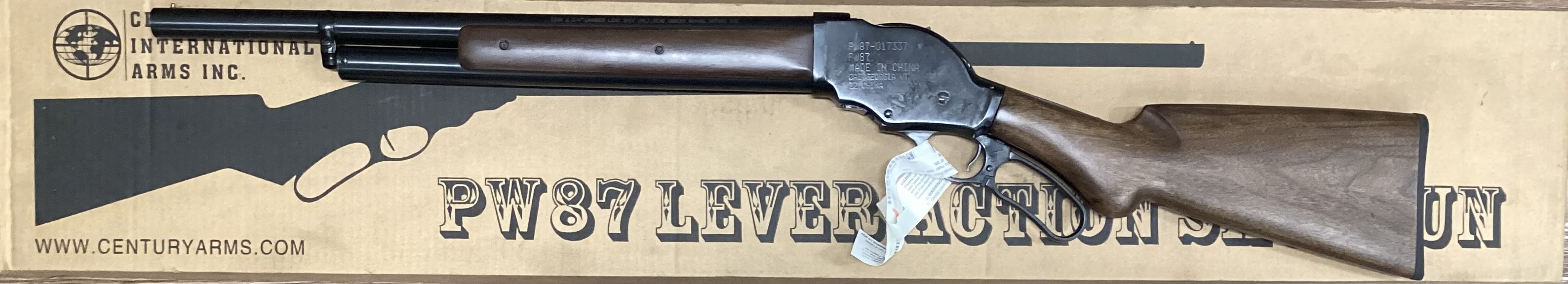 NIB Chinese Made PW-87 Lever Action Shotgun 12 Gauge 2 3/4 Shells -img-1