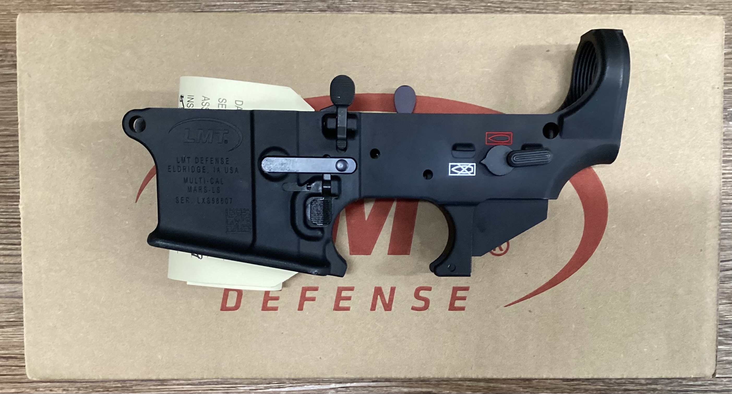 NIB LMT Lewis Machine and Tool MARS-L Stripped Lower AR-15 5.56 NATO -img-1