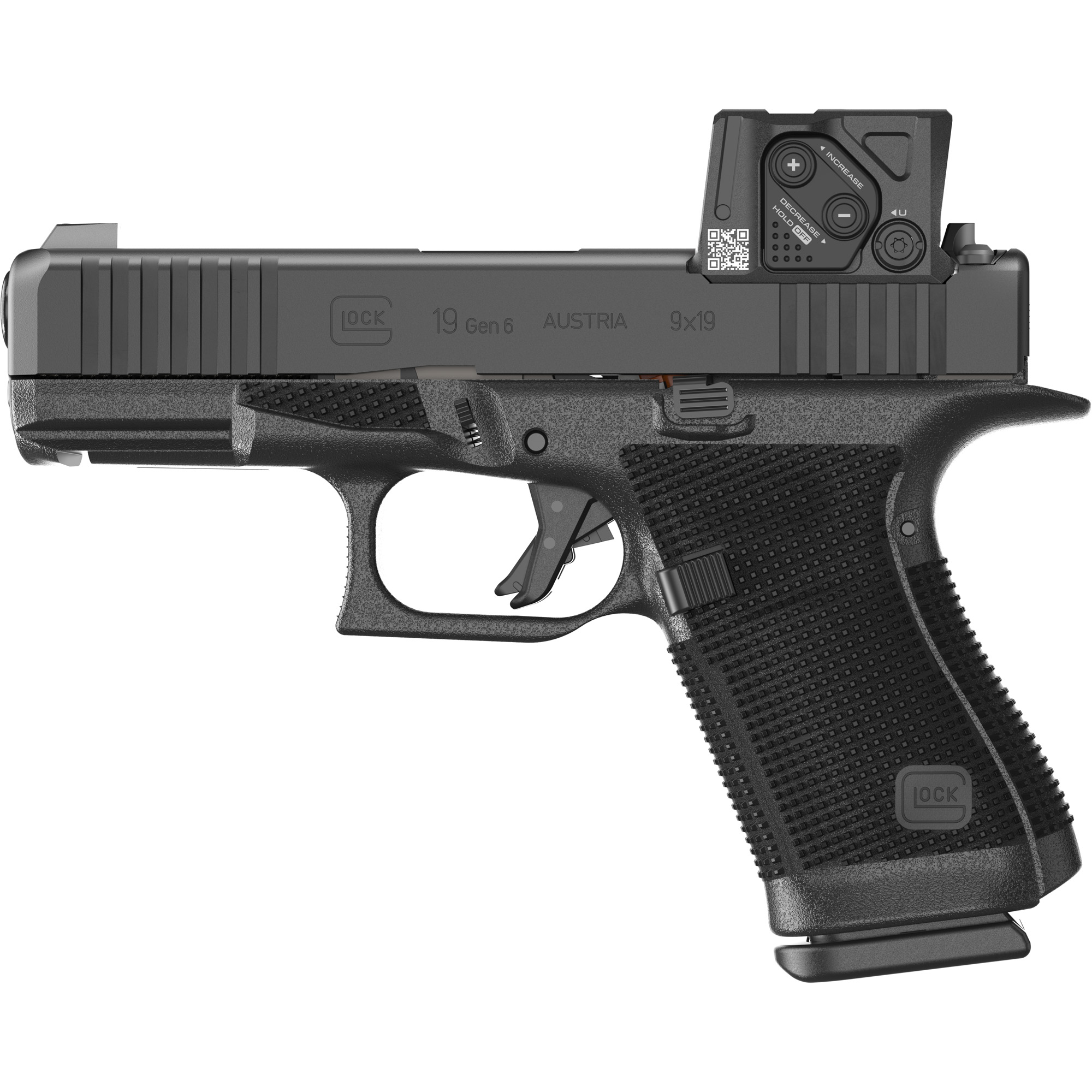NIB Glock 19 Gen 6 AIMPOINT C.O.A. 9MM 3-15 Round Magazines -img-0