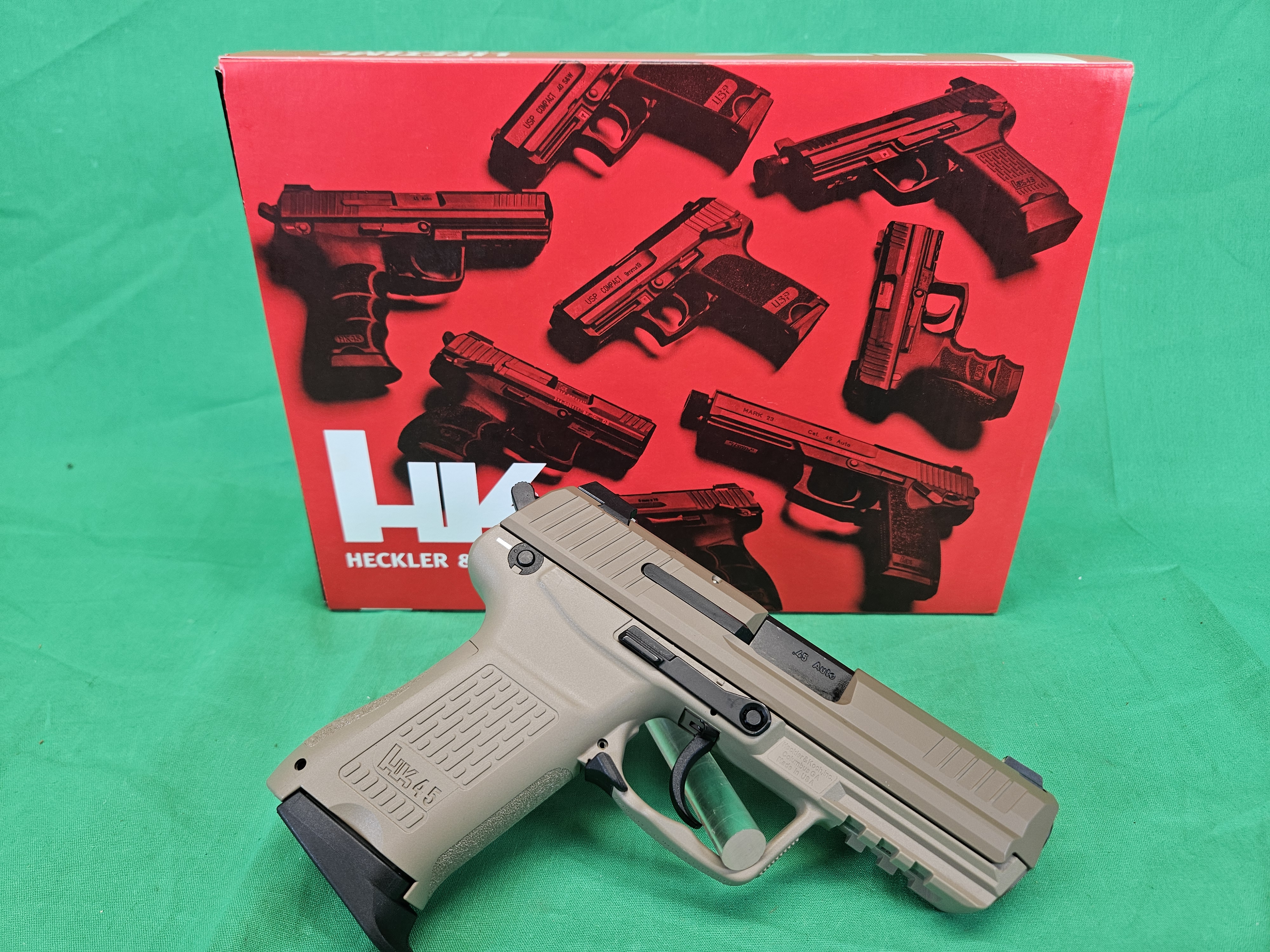 NIB Heckler And Koch HK45 C V1 .45 ACP RAL 7006 DA/SA Safety/Decocker-img-0