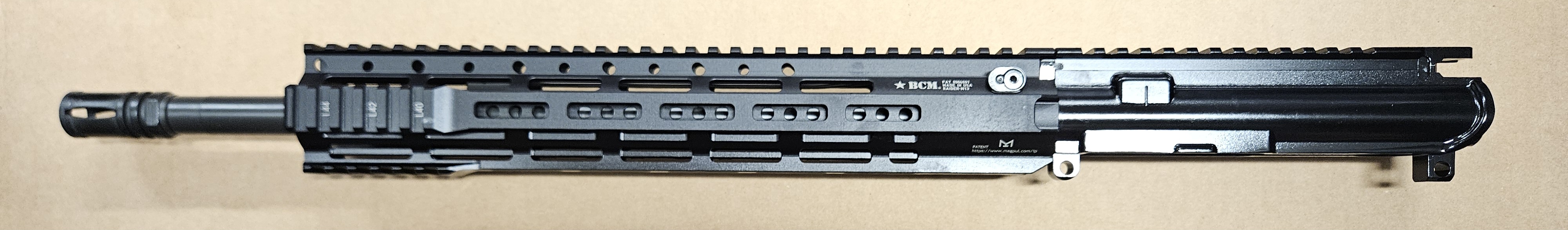 NIB BCM Upper Receiver 5.56 NATO 16" Barrel Raider M13 Threaded 1/2X28 -img-0