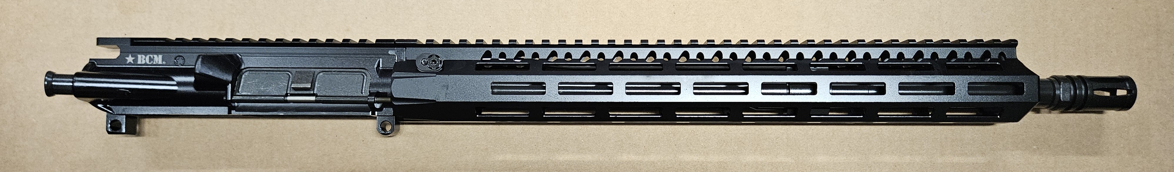NIB BCM Upper Receiver 5.56 NATO 16" Barrel MCMR 15 MLOK Rail -img-1