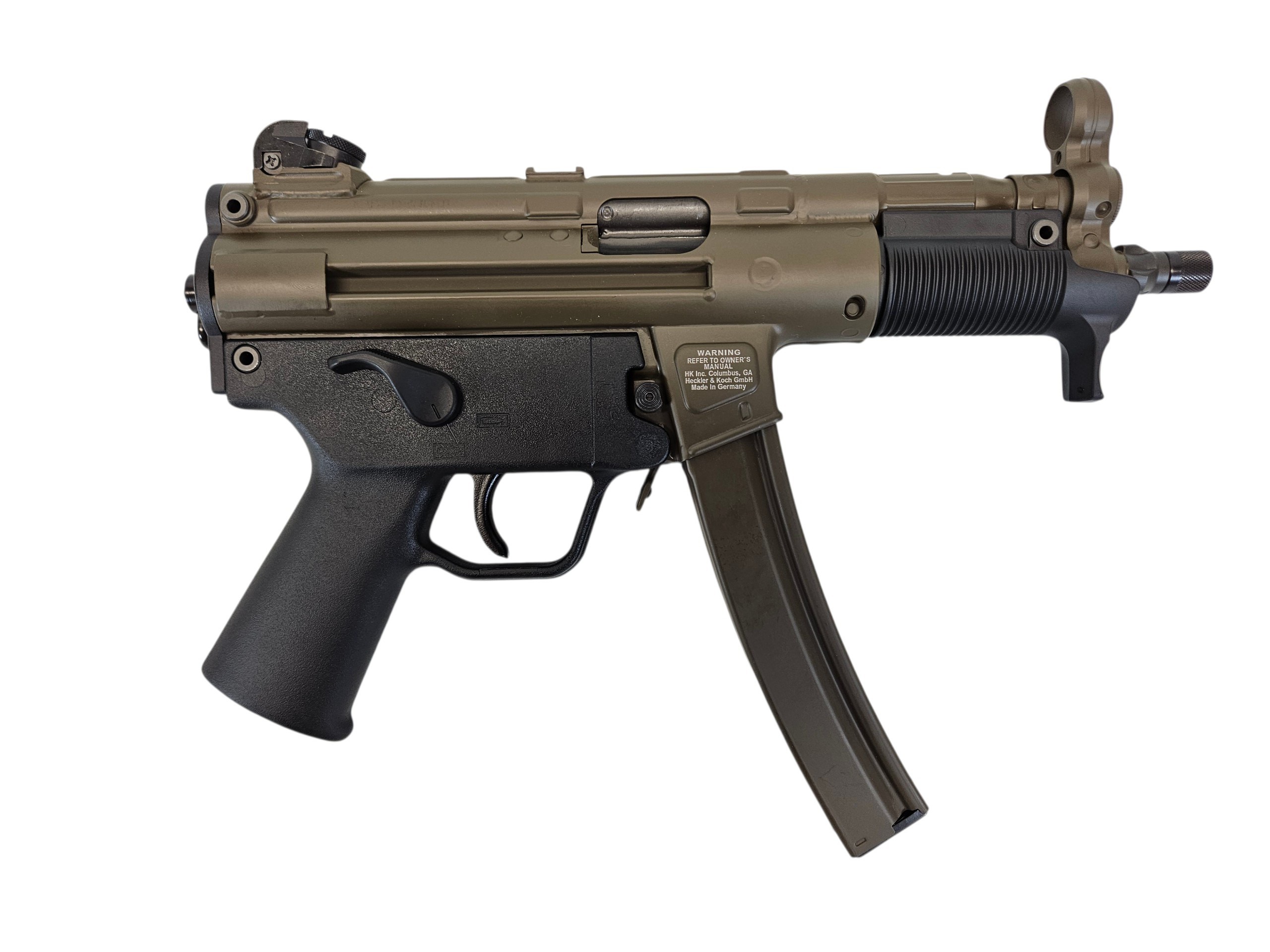 NIB Heckler And Koch SP5K PDW 9MM Patriot Brown TB 1/2X28 Tri Lug HK-img-0