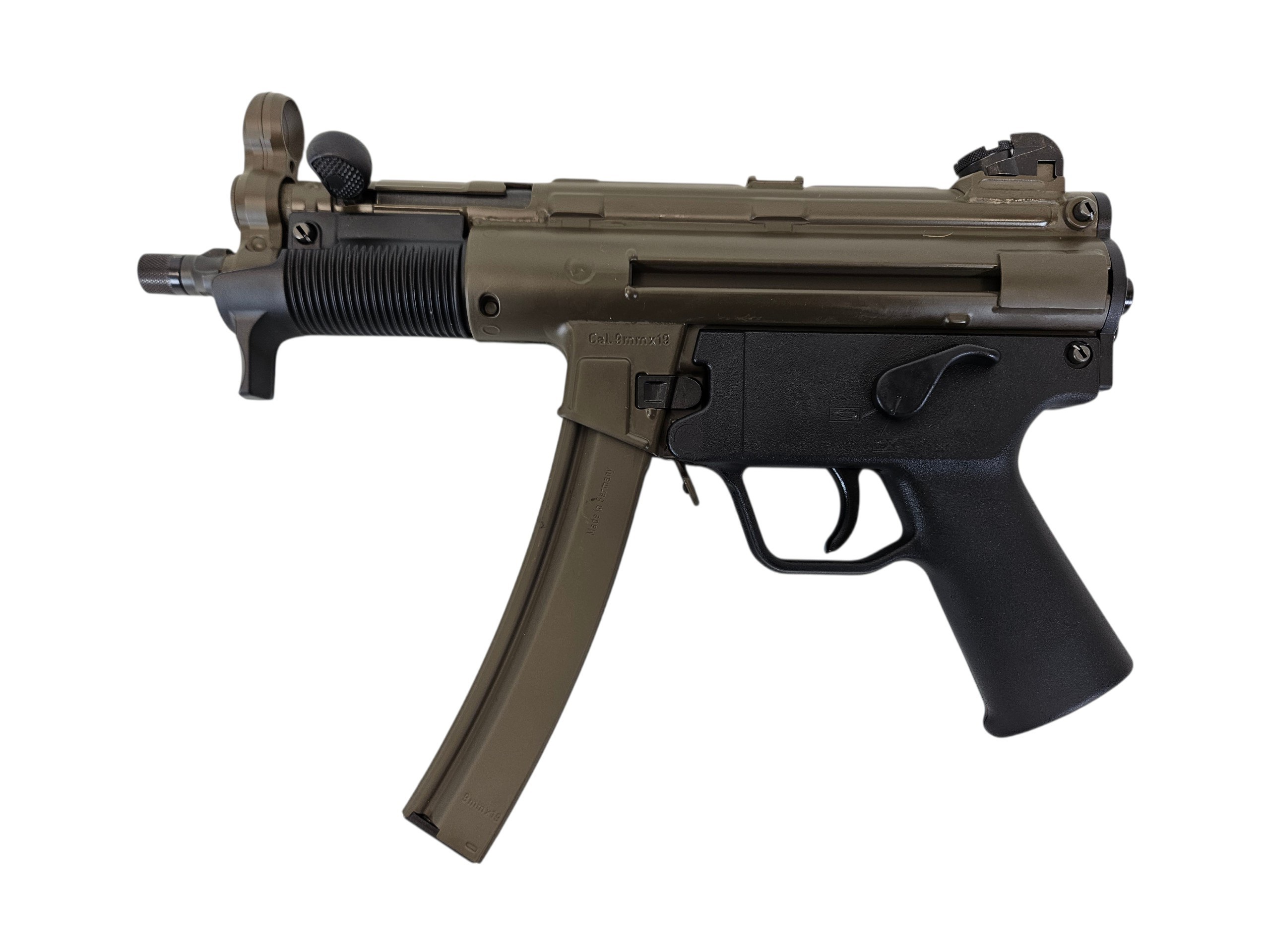 NIB Heckler And Koch SP5K PDW 9MM Patriot Brown TB 1/2X28 Tri Lug HK-img-1
