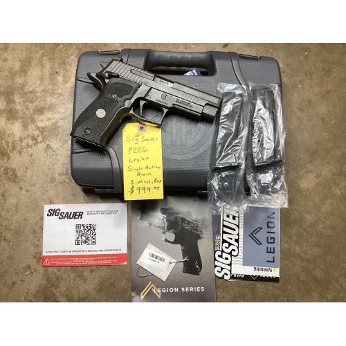 USED SIG P226 Legion SAO